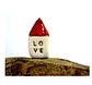 Mini ceramic house ornament